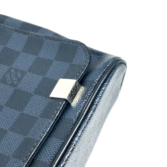 LOUIS VUITTON N50005 Damier Cobalt District PM Crossbody bag flap Shoulder Bag - Picture 2 of 14
